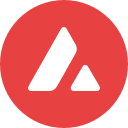 Logo blockchain avalanche. It operates within the Web3 and finance domains.