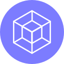 Logo dex bonfida. It operates within the Web3 and finance domains.